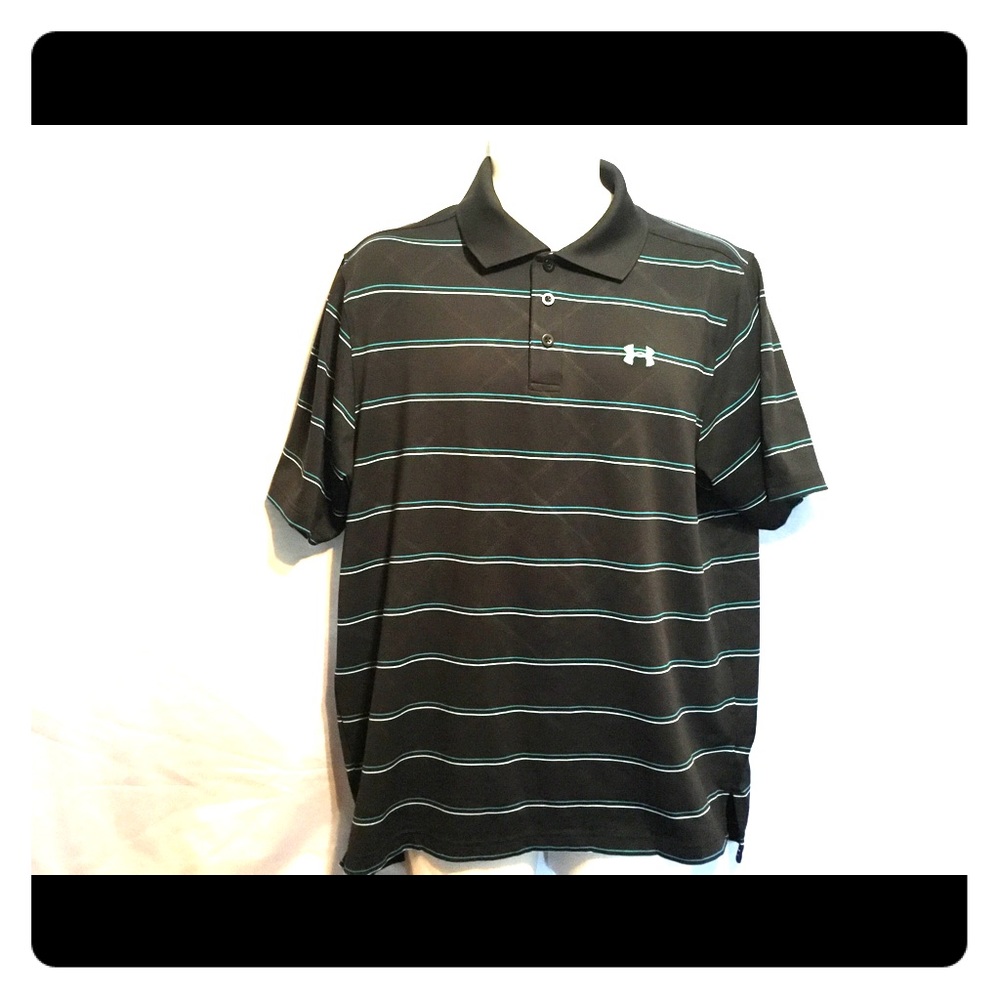 Under armor golf shirt large